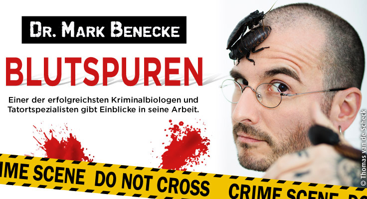 20.01.2024, Offenbach, 20:00 Uhr, Dr. Mark Benecke – Blutspuren